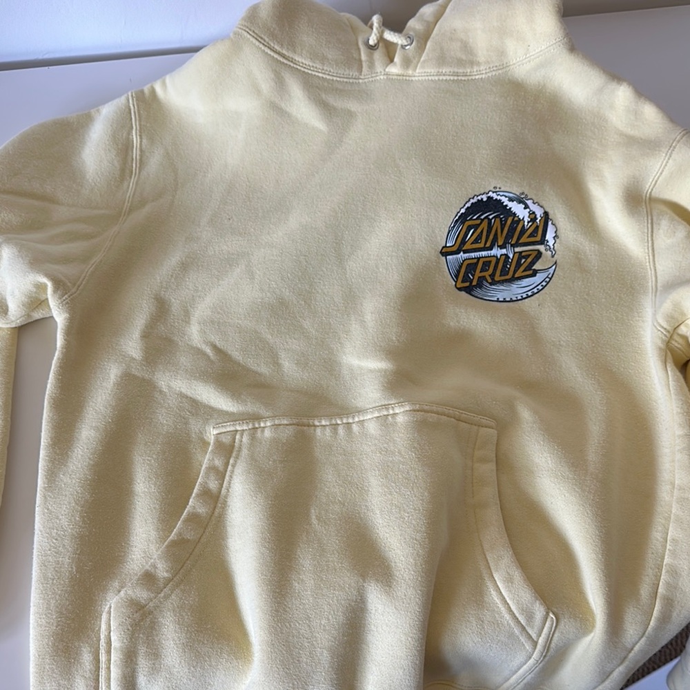 Santa Cruz Yellow Hoodie